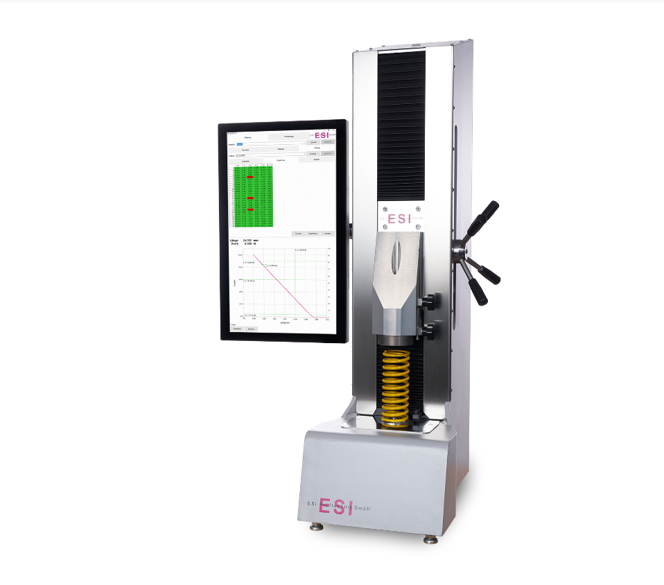 ESI Prüftechnik手动弹簧试验机MFL对偏心力敏感度低