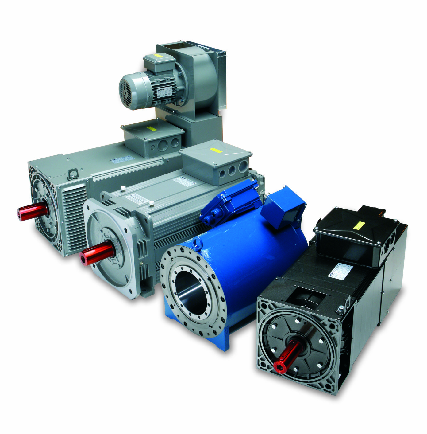 OEMER LTS355X印刷行业驱动电机OEMER液冷永磁同步直驱电机