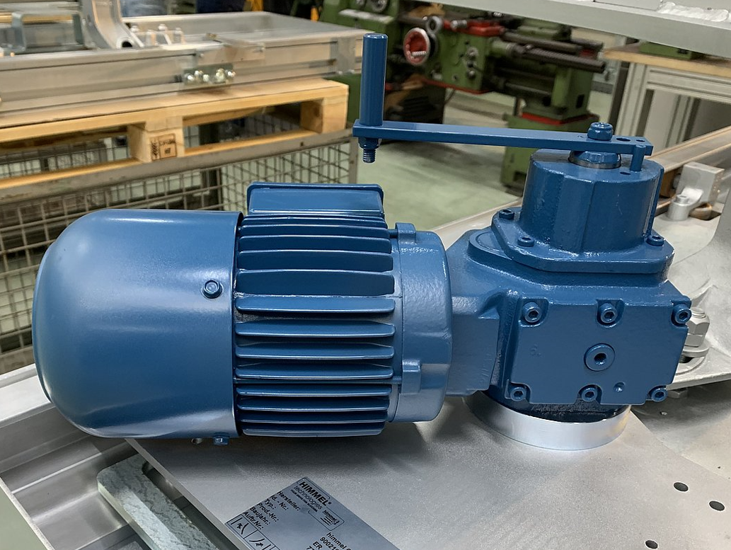 Himmel_K62S/2高速锯用扁平电机选配快速夹紧系统