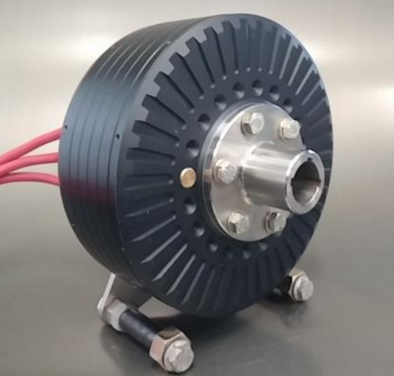 ​EMRAX 348外转子轴向磁通永磁电机低能耗低噪声用于增程汽车