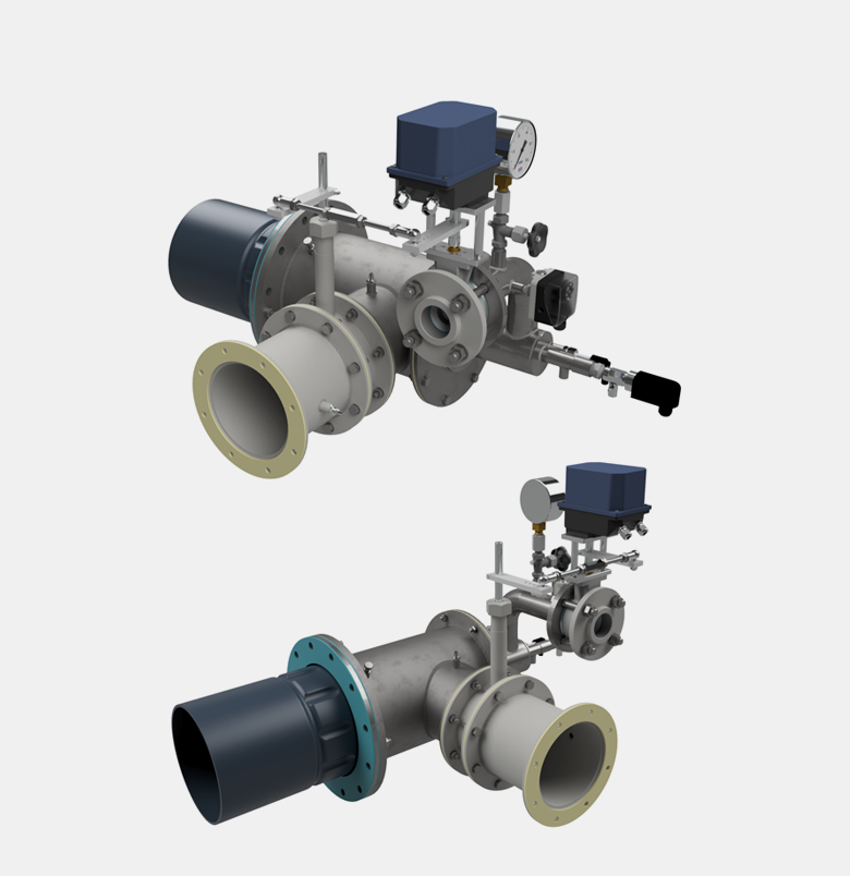 IBS工业燃烧器适用于气态和液态加热燃料以及双燃料燃烧器