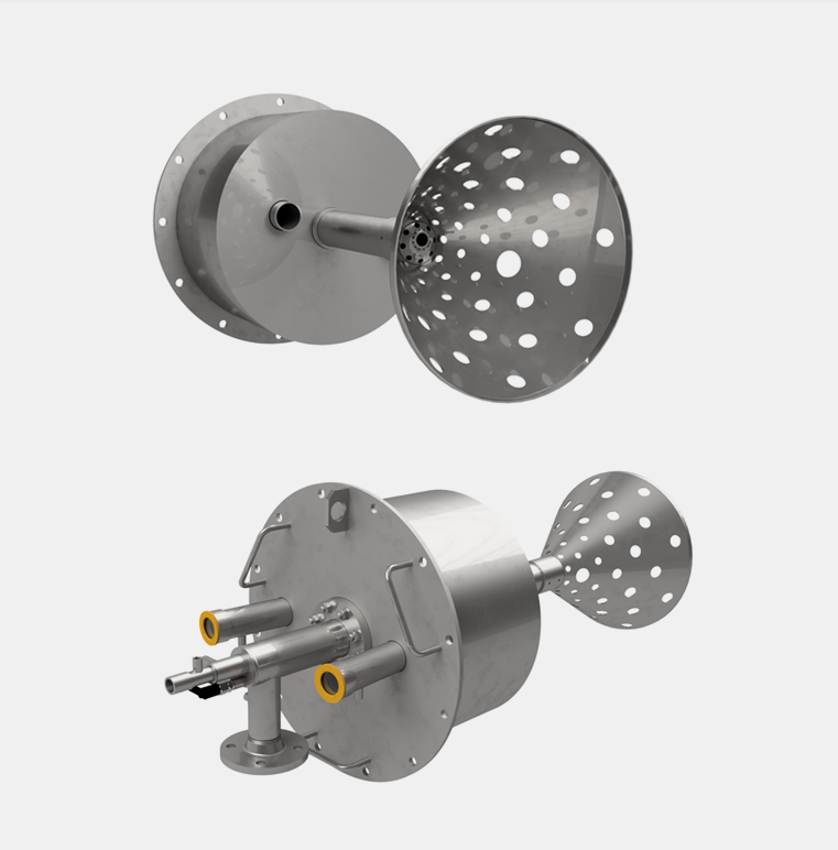 IBS工业燃烧器适用于气态和液态加热燃料以及双燃料燃烧器