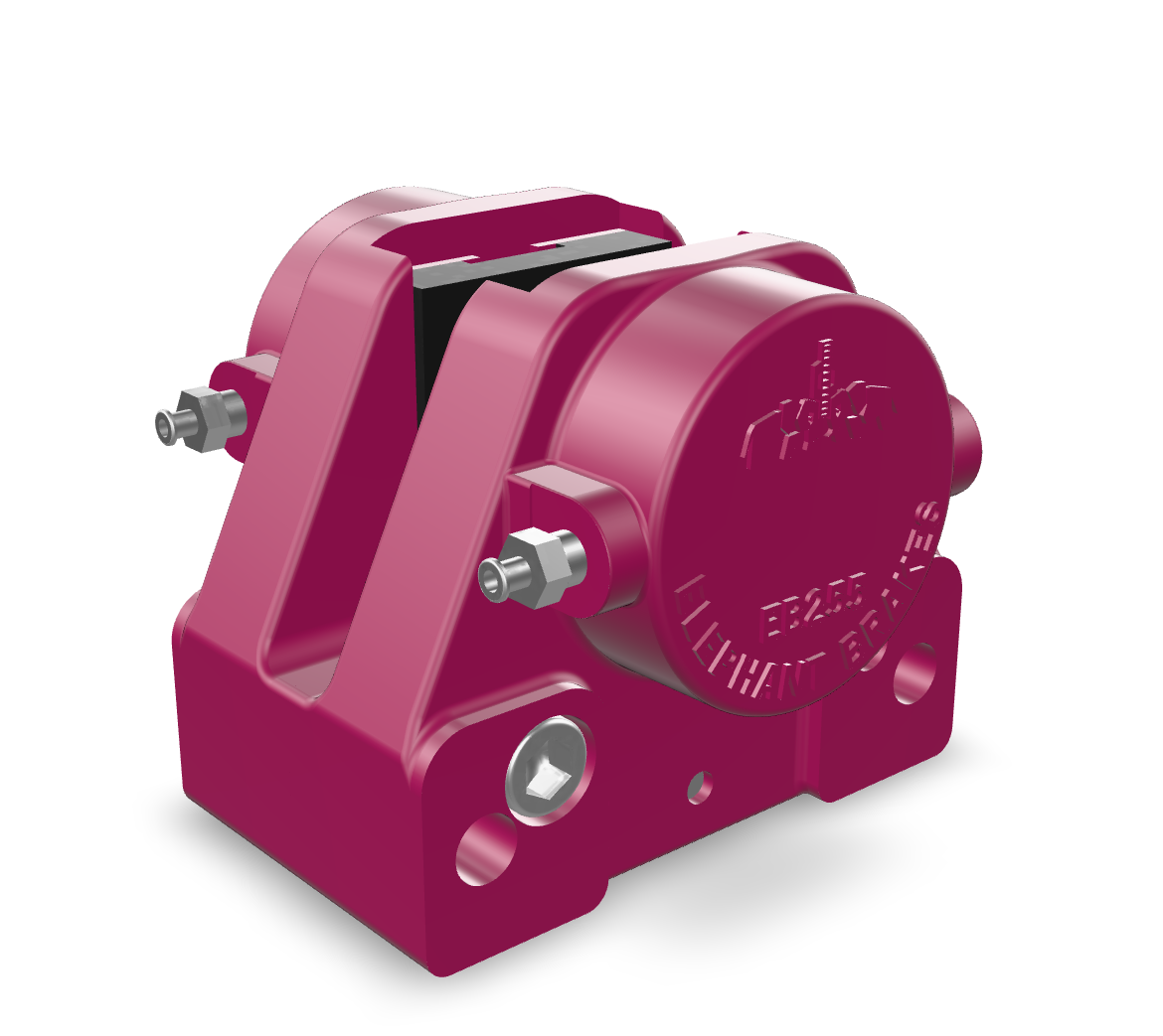 ATEK Drive浮动卡钳式制动器开启方式可为液压/弹簧组合结构