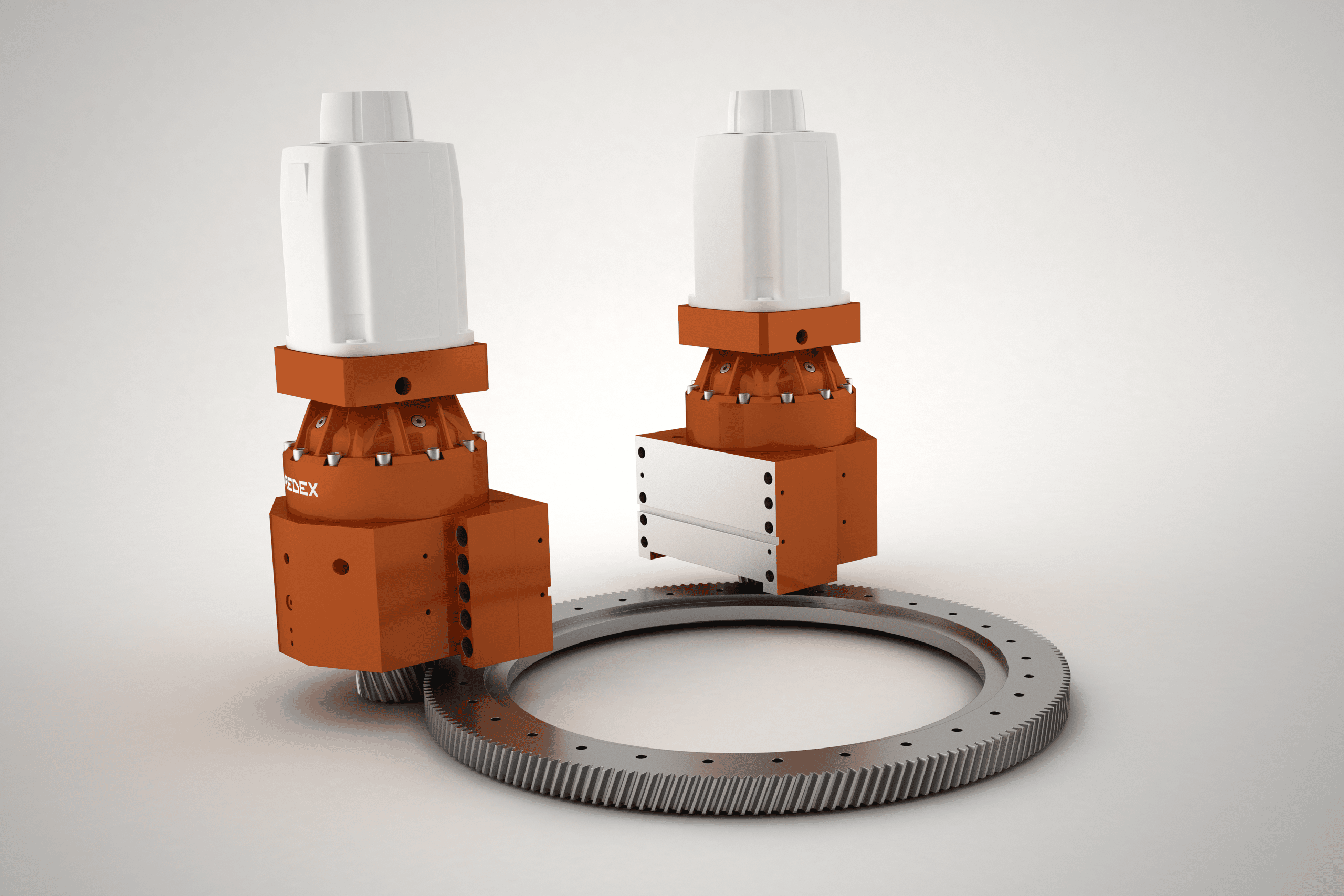 REDEX FAT电磁颗粒轴通孔制动器用于电线电缆行业