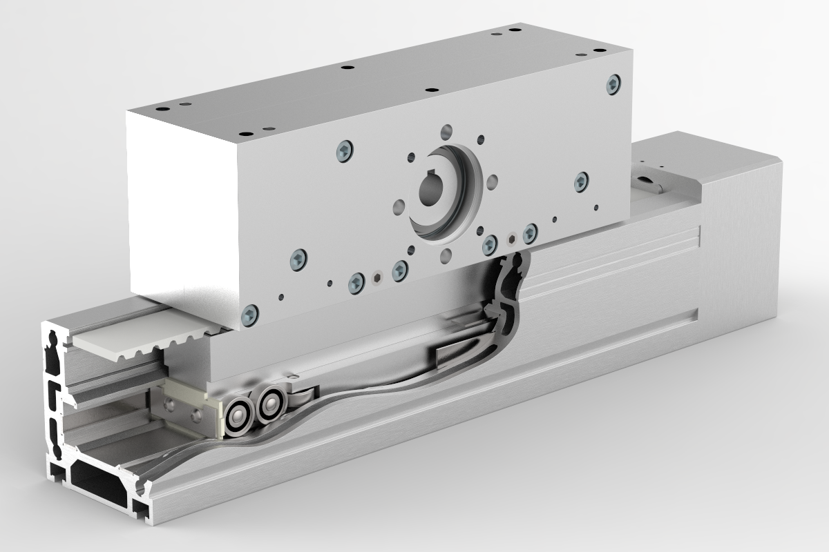 HSB Automation丝杠驱动机械线性单元具备高精度定位