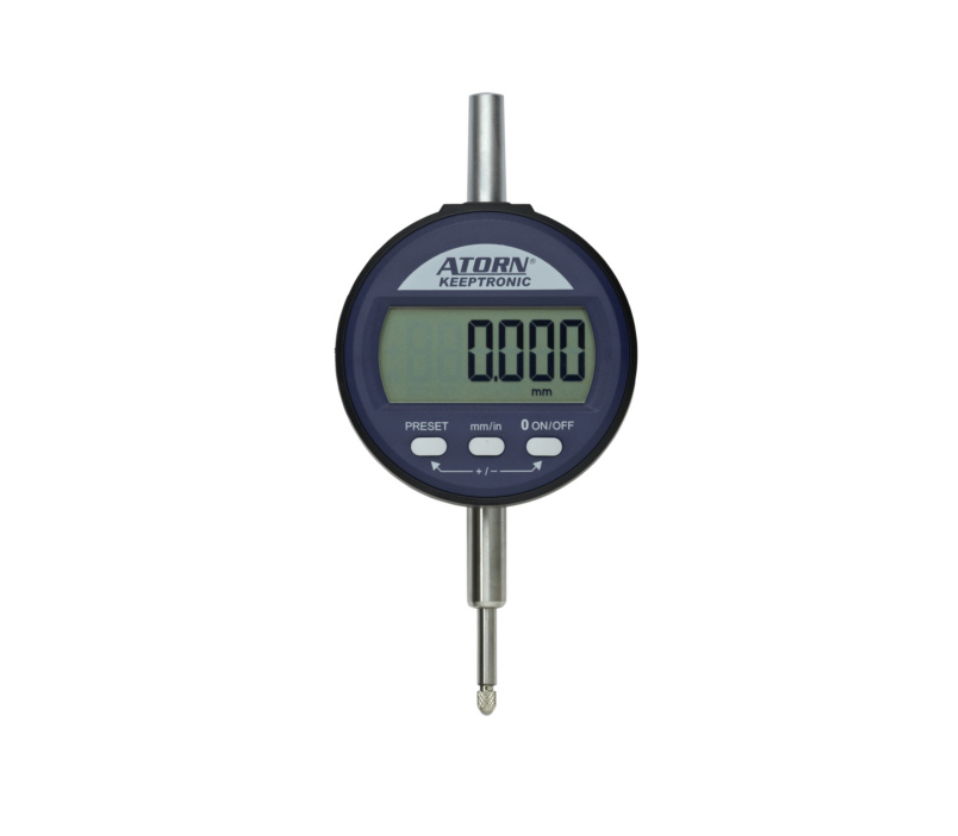 ATORN电子千分表长度测量范围12.5 mm带计数方向反转功能