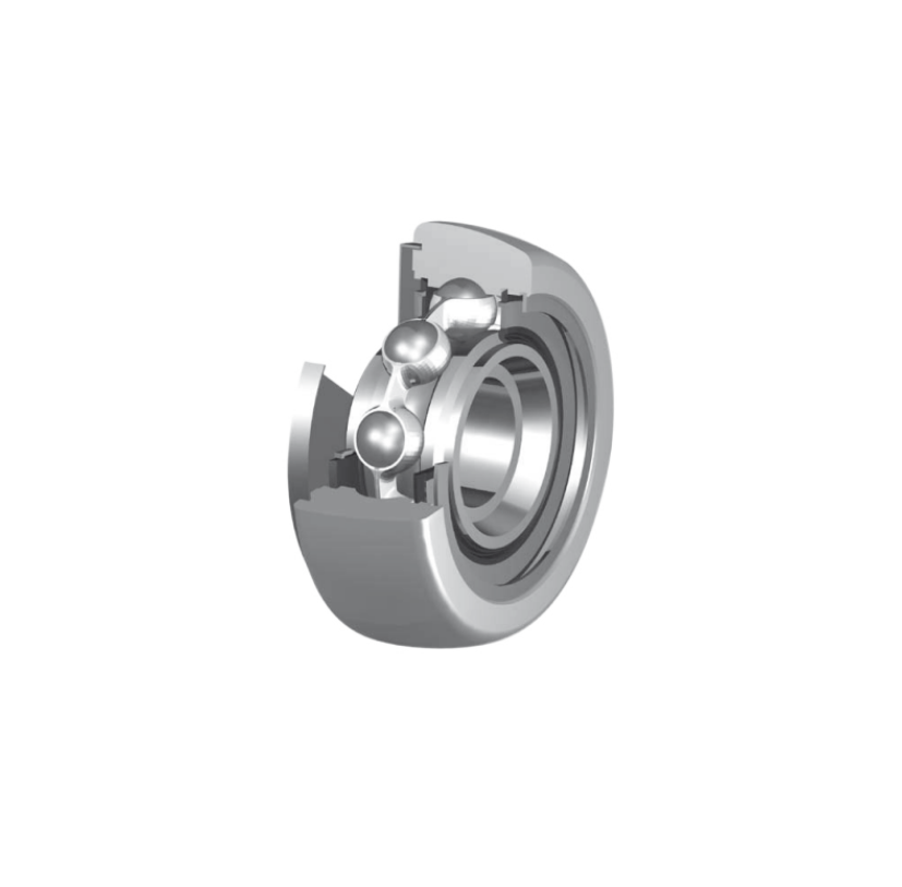 Li-Be机床用高精度角接触滚珠轴承SEL/F外圈带螺丝孔便于机械安装